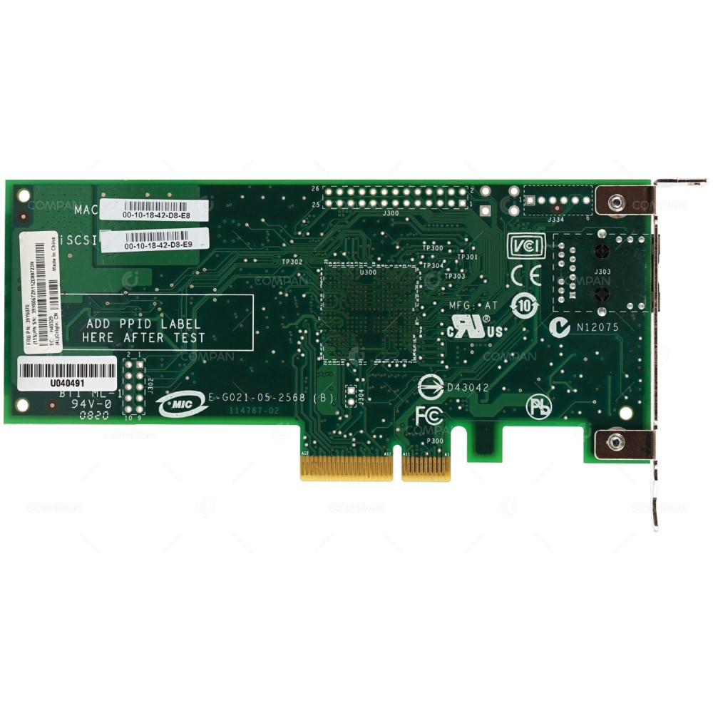 39Y6070 LP  IBM NETXTREME II 1000 EXPRES ETHERNET SINGLE PORT ADAPTER LOW PROFILE